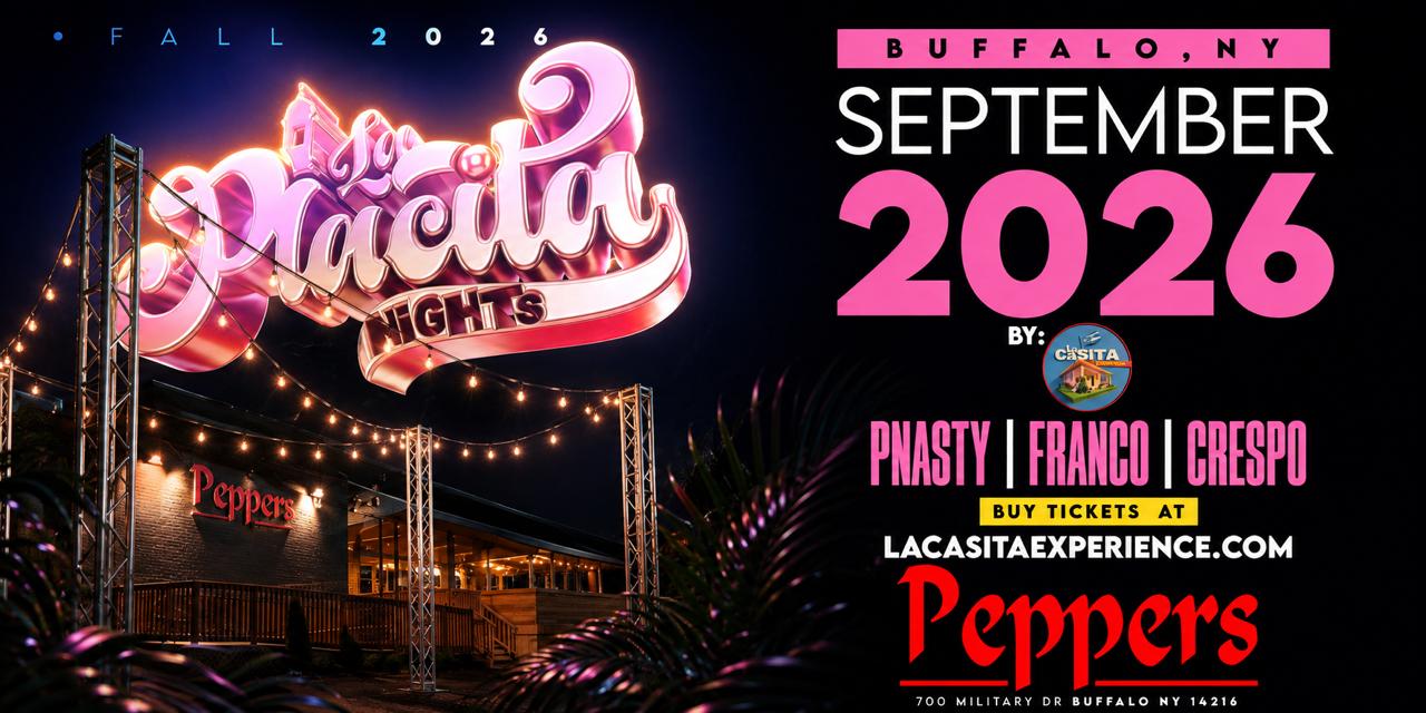 La Placita Nights Buffalo event flyer